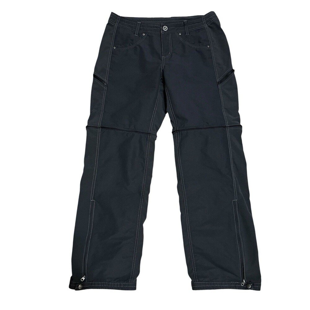KUHL Black Mountain Culture Convertible Cargo Hiking Pants Women's Size 10 Short